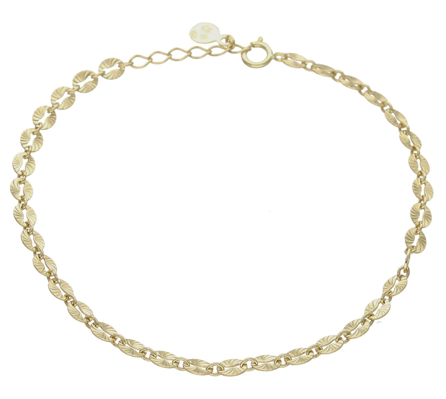 Bransoletka złota 333 grawerowane kółeczka BR 5911 333. Złota bransoletka damska. Złota bransoletka grawerowana. Bransoletka damska złota próby 333. Bransoletka idealna do każdej stylizacji. Bransoletka damska idealna na prez (1).jpg